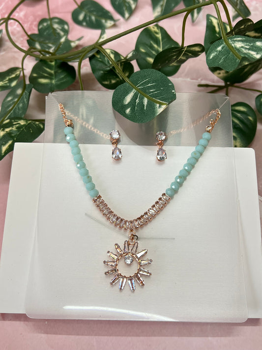 Celestial Crystal Set in Blue